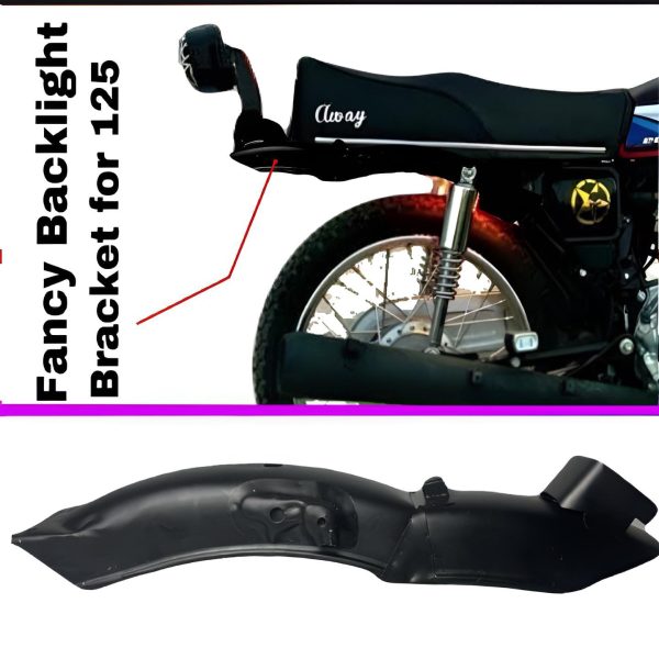 125 Motorcycle Fancy Mudguard Rear High Quality Rear Back Light Bracket For Cafe Racer Bikes