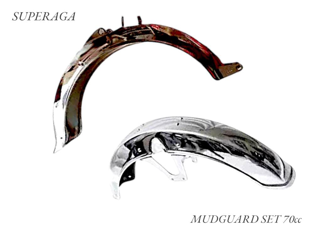 70 cc Bikes front and back mudguard