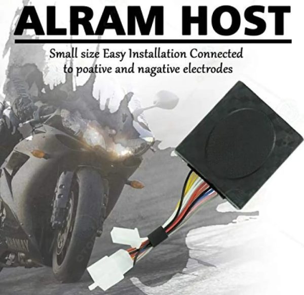 Motorcycle Remote Security Lock Anti Theft Alarm System For Bike Motorcycle Self Start Function For 70cc And Cg125 And All Bikes